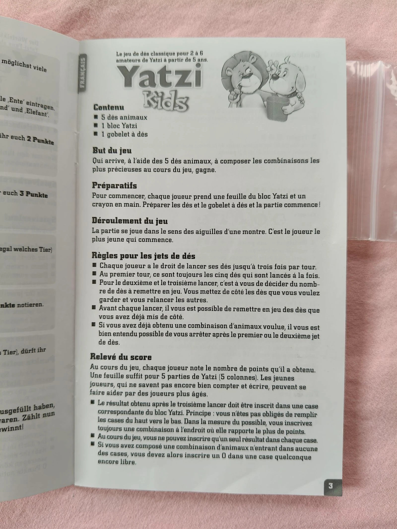 Yatzi kids dobbelspel Schmidt 5 jaar en ouder, nieuw – photo 5